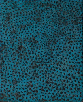Yayoi Kusama Painting - Nets Blue Yayoi Kusama Arte pop minimalismo feminista